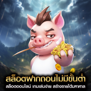 สล็อตฝากถอนไม่มีขั้นต่ำ สล็อตออนไลน์ เกมเล่นง่าย สร้างรายได้มหาศาล